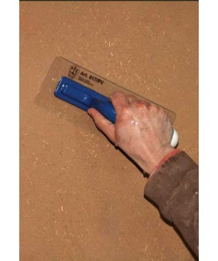 Utilisation spatule plastique