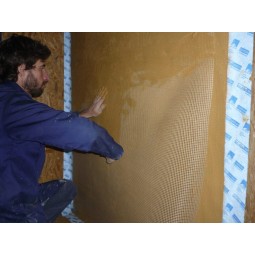 Toile de verre pour enduit de finition