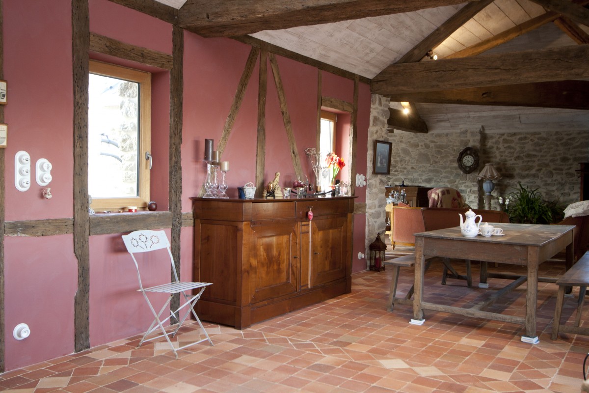 Décoration Badigeon d'argile